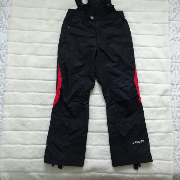 Spyder Men's Dermizax Ski Pants Snowboarding Medium Black Waterproof - Picture 1 of 13